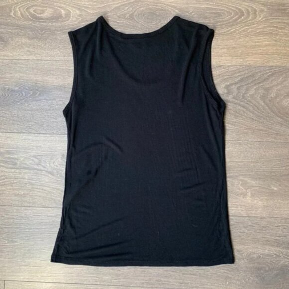 Aritzia Wilfred Free Muscle Tank Top T-shirt Sleeveless Black Size XS - Picture 6 of 8